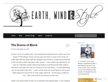Tablet Screenshot of blog.earthwindandstyle.com